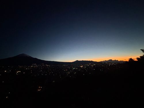 富士山と富士宮市の夜景 富士山と夜景のキャンプ場 桂の森CAMPERSFIELD ソロキャンプ 区画サイト marpyさんのキャンプブログ CAMPiii（キャンピー） -キャンプ専用SNS キャンプのすべてがここに集まる-