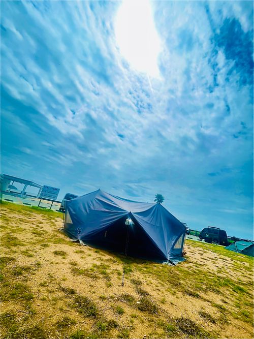 悪天候と身勝手キャンパーにストレス倍増おじおばうさキャン△ in 美濃ヶ浜海浜広場 〜 CAMP NO.186 美濃ケ浜海浜広場 ソロキャンプ ファミリーキャンプ グループキャンプ フリーサイト おじキャン△さんのキャンプブログ CAMPiii（キャンピー） -キャンプ専用SNS キャンプのすべてがここに集まる-