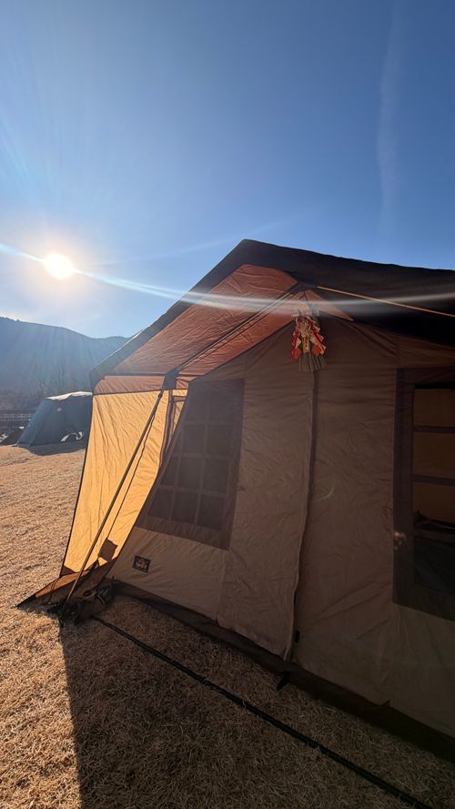 年越しキャンプ 田貫湖キャンプ場 ファミリーキャンプ フリーサイト 出口 正行さんのキャンプブログ CAMPiii（キャンピー） -キャンプ専用SNS キャンプのすべてがここに集まる-