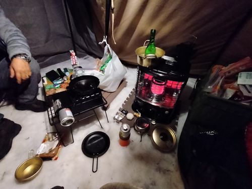 雪中が好きです 飛騨荘川 一色の森キャンプ場 ソロキャンプ グループキャンプ 区画サイト オートサイト たかたかぽんたさんのキャンプブログ CAMPiii（キャンピー） -キャンプ専用SNS キャンプのすべてがここに集まる-