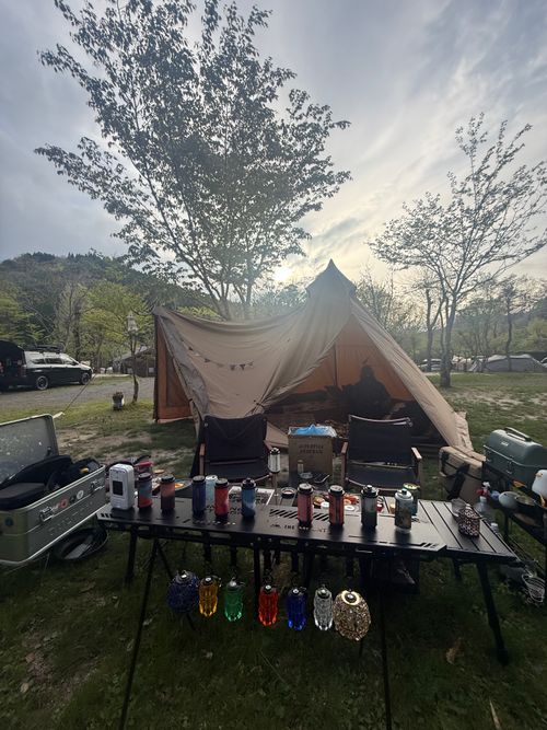テント泊は久しぶり😁 山鳥の森オートキャンプ場 ファミリーキャンプ 区画サイト オートサイト moreAiさんのキャンプブログ CAMPiii（キャンピー） -キャンプ専用SNS キャンプのすべてがここに集まる-