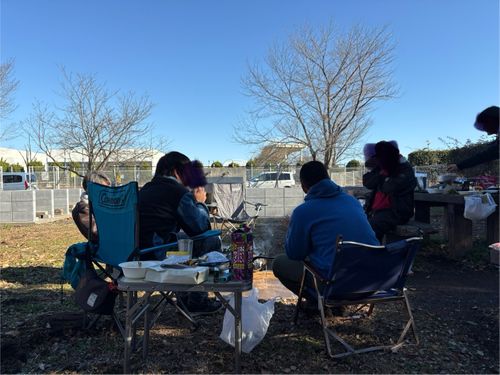 Vol.110 25/NO.29 今年最後の集い‼️ 〆は牡丹鍋で‼️ 坂戸市 ソロキャンプ フリーサイト 🔥焚き火🔥さんのキャンプブログ CAMPiii（キャンピー） -キャンプ専用SNS キャンプのすべてがここに集まる-