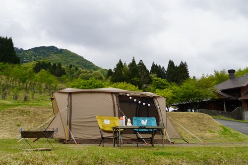 自然の魅力があふれっぱ 揖斐高原貝月リゾート ファミリーキャンプ オートサイト 区画サイト さおりさんのキャンプブログ CAMPiii（キャンピー） -キャンプ専用SNS キャンプのすべてがここに集まる-