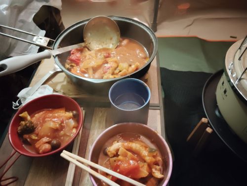 今回はここです! 木曽駒冷水キャンプ公園 グループキャンプ フリーサイト しずさんのキャンプブログ CAMPiii（キャンピー） -キャンプ専用SNS キャンプのすべてがここに集まる-