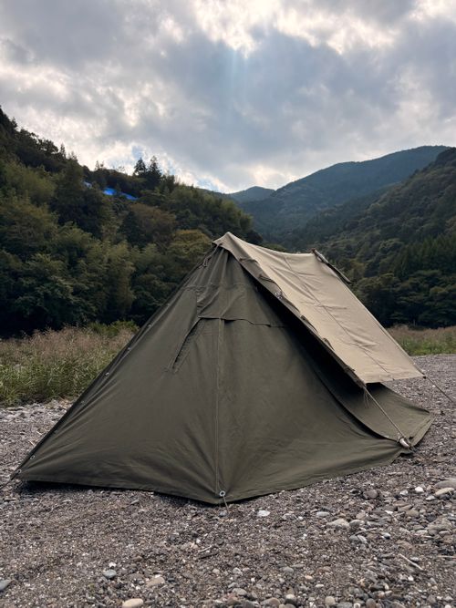 田舎っぺの汚宿🍂 前川キャンプ場 ソロキャンプ フリーサイト Camp 'n'g  Roll♪🏁さんのキャンプブログ CAMPiii（キャンピー） -キャンプ専用SNS キャンプのすべてがここに集まる-
