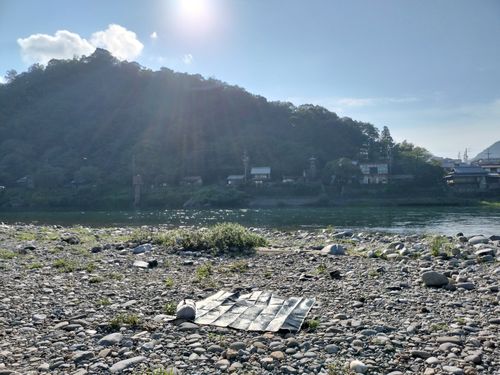 淡水浴(再) 美濃橋 河川敷 ソロキャンプ グループキャンプ フリーサイト たかぽんたさんのキャンプブログ CAMPiii（キャンピー） -キャンプ専用SNS キャンプのすべてがここに集まる-