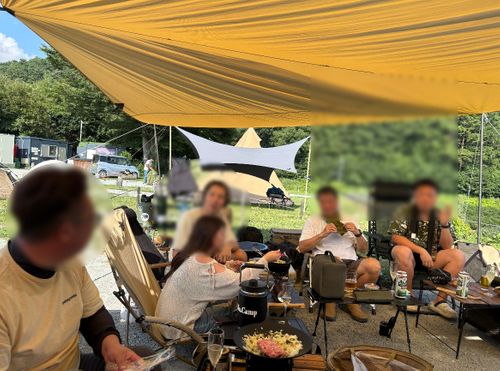 夏の長野グル⛺️✨ ウィスラースカイベース小諸 グループキャンプ 区画サイト Jimko☆さんのキャンプブログ CAMPiii(キャンピー) -キャンプ専用SNS キャンプのすべてがここに集まる-