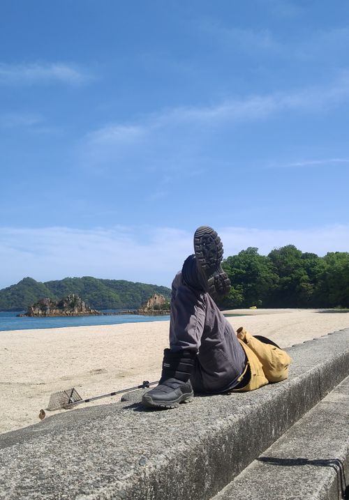 104回目のキャンプは海辺で揚げ物だった 大浦崎公園キャンプ場 グループキャンプ フリーサイト サイババ-SBBcampさんのキャンプブログ CAMPiii（キャンピー） -キャンプ専用SNS キャンプのすべてがここに集まる-