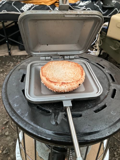 2026年スタート １月キャンプ　朝バーガー編🍔【3日目】 ニューサンピア埼玉おごせ ソロキャンプ オートサイト boorishcamperさんのキャンプブログ CAMPiii（キャンピー） -キャンプ専用SNS キャンプのすべてがここに集まる-