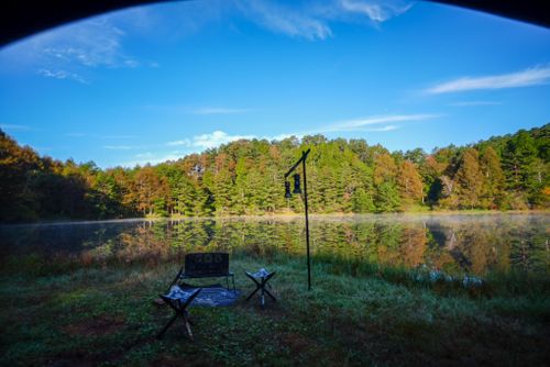 "I specialize in scenic camping 千代田湖キャンプ場 skitさんのキャンプブログ CAMPiii（キャンピー） -キャンプ専用SNS キャンプのすべてがここに集まる-