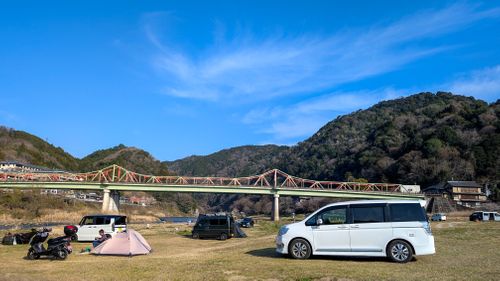 関西初幕張り 笠置キャンプ場 ソロキャンプ フリーサイト アークさんのキャンプブログ CAMPiii（キャンピー） -キャンプ専用SNS キャンプのすべてがここに集まる-