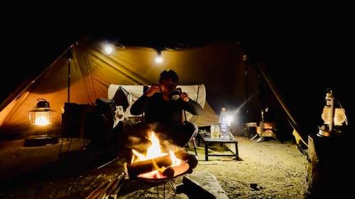 CAMPiii（キャンピー） HOTさんのキャンプブログ 最適冬キャンプ‼︎川湯温泉キャンプ【前編】 田辺川湯キャンプ場