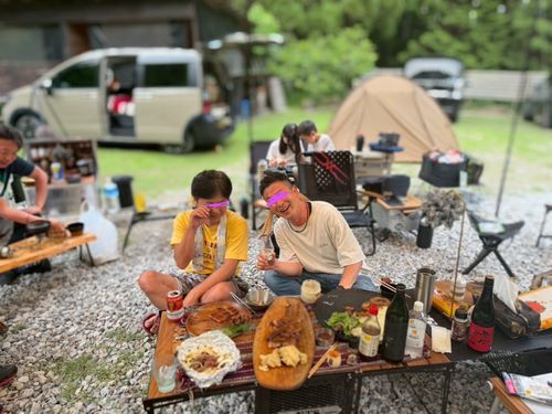 中部グル😆くまくまを捕獲する会 グループキャンプ フリーサイト すなさんのキャンプブログ CAMPiii（キャンピー） -キャンプ専用SNS キャンプのすべてがここに集まる-