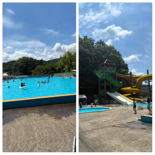 2026年8回目、恒例のプールキャン🏊&zwj;♂️🏊&zwj;♂️🏊&zwj;♀️🏊&zwj;♀️ 邑南町青少年旅行村 ファミリーキャンプ 区画サイト オートサイト わいげさんのキャンプブログ CAMPiii（キャンピー） -キャンプ専用SNS キャンプのすべてがここに集まる-