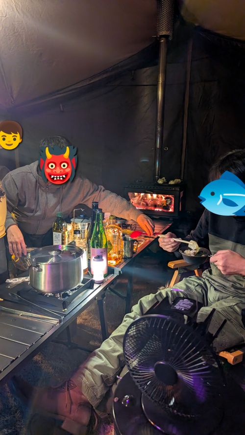 うっかり晴れちゃった最高の直火リベンジキャンプ🔥 乙姫浪漫時間 ソロキャンプ グループキャンプ ヒゲキャンさんのキャンプブログ CAMPiii（キャンピー） -キャンプ専用SNS キャンプのすべてがここに集まる-