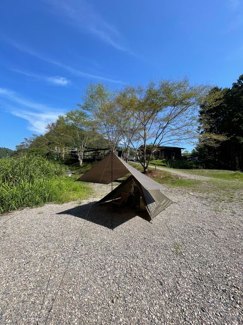 cazuキャンプ場の清流で涼みながらのソロキャンプ! CAZUキャンプ場 ソロキャンプ フリーサイト ma9さんのキャンプブログ CAMPiii(キャンピー) -キャンプ専用SNS キャンプのすべてがここに集まる-