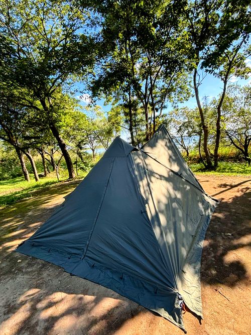 🏕️初秋キャンプ たくせん園地(バーベキュー場&キャンプ場） ソロキャンプ フリーサイト ARUGOさんのキャンプブログ CAMPiii（キャンピー） -キャンプ専用SNS キャンプのすべてがここに集まる-