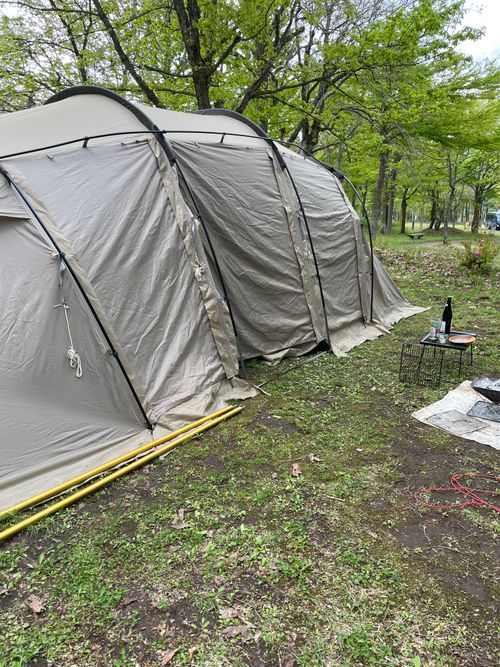 雨の田沢湖とエメラルドグリーンの秋扇湖と 田沢湖オートキャンプ場縄文の森たざわこ ファミリーキャンプ 区画サイト ロコCamp0828さんのキャンプブログ CAMPiii（キャンピー） -キャンプ専用SNS キャンプのすべてがここに集まる-