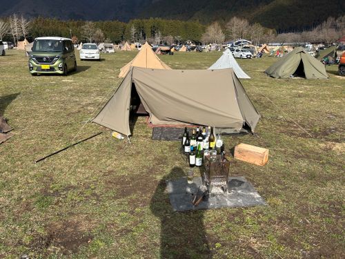 316 ふもとっぱらキャンプ場 ソロキャンプ グループキャンプ フリーサイト Genさんのキャンプブログ CAMPiii（キャンピー） -キャンプ専用SNS キャンプのすべてがここに集まる-