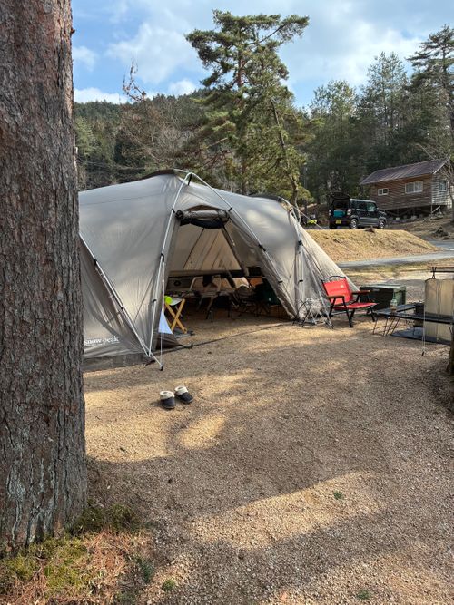 2026年3回目、湖畔キャン🏖️ キャンプ&コテージ フォレスタ広島 ファミリーキャンプ 区画サイト オートサイト わいげさんのキャンプブログ CAMPiii（キャンピー） -キャンプ専用SNS キャンプのすべてがここに集まる-