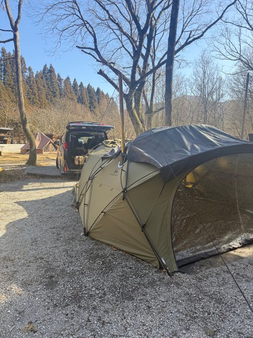 2026キャンプ始め 9.BASE ファミリーキャンプ 区画サイト moreAiさんのキャンプブログ CAMPiii（キャンピー） -キャンプ専用SNS キャンプのすべてがここに集まる-