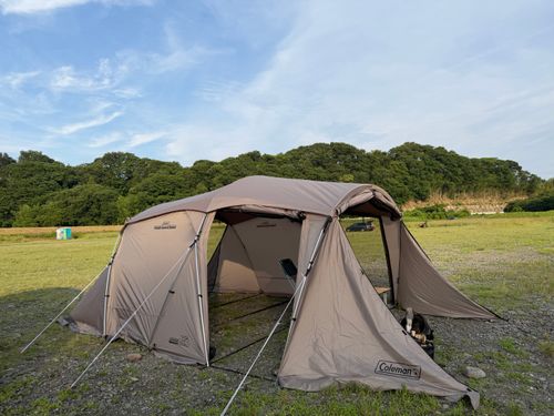 新幕試し張りデイ@いつもの八菅橋 ソロキャンプ フリーサイト Takadaさんのキャンプブログ CAMPiii（キャンピー） -キャンプ専用SNS キャンプのすべてがここに集まる-