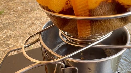 【笠置デイキャンプ】残り物で外飯。 笠置キャンプ場 ソロキャンプ フリーサイト HOTさんのキャンプブログ CAMPiii（キャンピー） -キャンプ専用SNS キャンプのすべてがここに集まる-