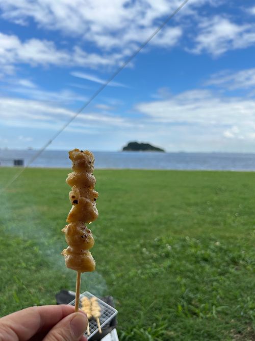 代休取らなきゃ行けないし、DDタープ乾かさなきゃ行けないし、やむなくDAYキャン繰り出した😆 うみかぜ公園 ソロキャンプ フリーサイト Genさんのキャンプブログ CAMPiii（キャンピー） -キャンプ専用SNS キャンプのすべてがここに集まる-