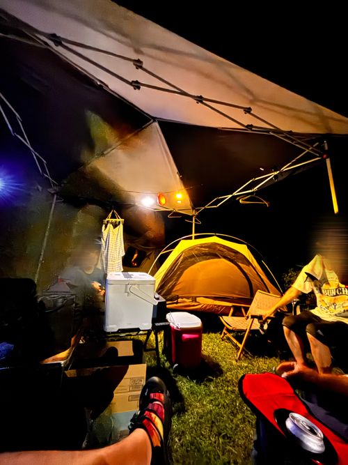 CAMP DE WILD BUNCH FEST.25 山口きらら博記念公園 グループキャンプ フリーサイト あやぴーさんのキャンプブログ CAMPiii(キャンピー) -キャンプ専用SNS キャンプのすべてがここに集まる-