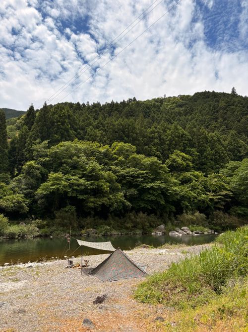 森林&times;山河 徳島県 ソロキャンプ フリーサイト Camp 'n'g  Roll♪🏁さんのキャンプブログ CAMPiii（キャンピー） -キャンプ専用SNS キャンプのすべてがここに集まる-