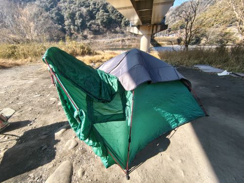 テントメンテでデイキャンプ 柳瀬キャンプ場 ソロキャンプ フリーサイト HARUMAGEDONさんのキャンプブログ CAMPiii（キャンピー） -キャンプ専用SNS キャンプのすべてがここに集まる-