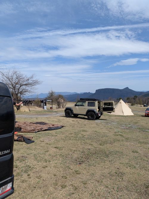 ちくいち (標高約1200m)(オートフリーサイト4500円) 内山牧場 ソロキャンプ グループキャンプ フリーサイト オートサイト IZUIZUさんのキャンプブログ CAMPiii（キャンピー） -キャンプ専用SNS キャンプのすべてがここに集まる-