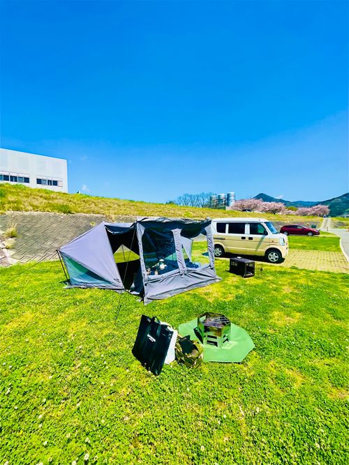 なーんもしないマッタリおじうさキャン△ in ゆうゆう広場 〜 CAMP NO.185 ゆうゆう広場 ソロキャンプ ファミリーキャンプ フリーサイト 区画サイト おじキャン△さんのキャンプブログ CAMPiii（キャンピー） -キャンプ専用SNS キャンプのすべてがここに集まる-