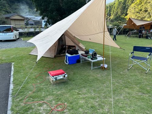 CAMPiii（キャンピー） レッドロビンさんのキャンプブログ テント２代目　logos 清流の里野根川オートキャンプ場