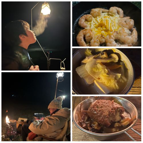 Thanks 2025‼︎✨ ホシアカリ 波うち グループキャンプ はやぷささんのキャンプブログ CAMPiii（キャンピー） -キャンプ専用SNS キャンプのすべてがここに集まる-