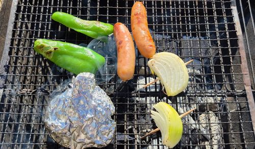 ハンバーガーの注文が入ったので🍔 我孫子市 ふれあいキャンプ場 グループキャンプ フリーサイト y_yさんのキャンプブログ CAMPiii（キャンピー） -キャンプ専用SNS キャンプのすべてがここに集まる-