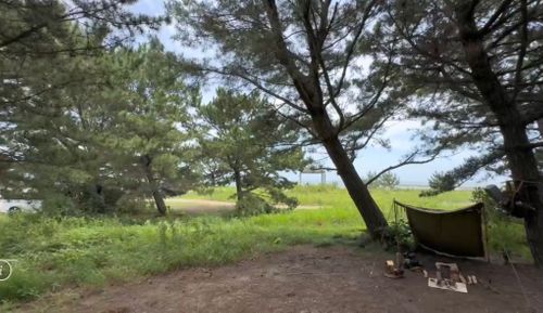 UL軍幕キャンパー🇯🇵 小松海岸 ソロキャンプ フリーサイト Camp 'n'g  Roll♪🏁さんのキャンプブログ CAMPiii（キャンピー） -キャンプ専用SNS キャンプのすべてがここに集まる-