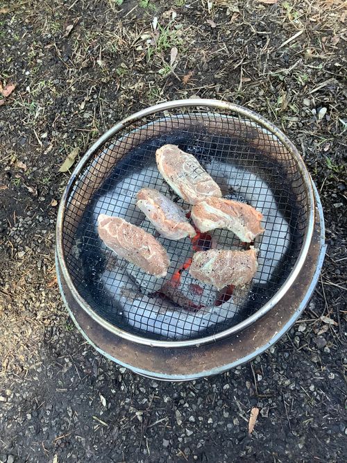 Vol.110 25/NO.29 今年最後の集い‼️ 〆は牡丹鍋で‼️ 坂戸市 ソロキャンプ フリーサイト 🔥焚き火🔥さんのキャンプブログ CAMPiii（キャンピー） -キャンプ専用SNS キャンプのすべてがここに集まる-