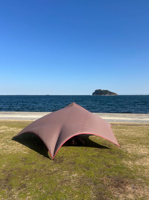 焚き火🔥がしたいんじゃ😆 うみかぜ公園 ソロキャンプ フリーサイト Genさんのキャンプブログ CAMPiii（キャンピー） -キャンプ専用SNS キャンプのすべてがここに集まる-