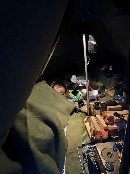 親子 de ポーランド合同演習 in小倉橋駐屯地 小倉橋下の河川敷 ファミリーキャンプ フリーサイト ウエィダーさんのキャンプブログ CAMPiii（キャンピー） -キャンプ専用SNS キャンプのすべてがここに集まる-