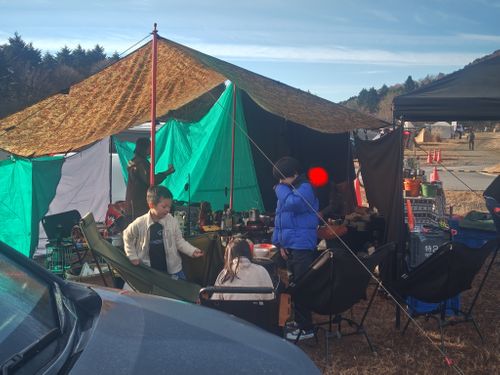 初めましてと、お久しぶり。2年ぶりのミリキャン参加。 富士本栖湖リゾート グループキャンプ フリーサイト HARUMAGEDONさんのキャンプブログ CAMPiii（キャンピー） -キャンプ専用SNS キャンプのすべてがここに集まる-