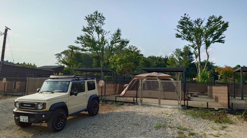 犬キャン! スリーアローズ那須キャンプビレッジ グループキャンプ ファミリーキャンプ 区画サイト まーささんのキャンプブログ CAMPiii(キャンピー) -キャンプ専用SNS キャンプのすべてがここに集まる-