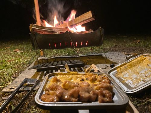 11月キャンプ⛺️スーパーカブで出撃🏍️ ソロキャンプ フリーサイト boorishcamperさんのキャンプブログ CAMPiii（キャンピー） -キャンプ専用SNS キャンプのすべてがここに集まる-