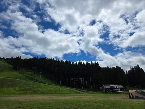 CAMPiii(キャンピー) DORRY(ドリー)さんのキャンプブログ 新潟旅行中のデイキャンブ 湯沢パークゲレンデキャンプ