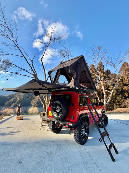 ルーフトップテント始めました🚗🏕️ オートサイト tatecampさんのキャンプブログ CAMPiii（キャンピー） -キャンプ専用SNS キャンプのすべてがここに集まる-