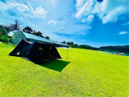初めてのキャンプ場?でおじうさ+○○キャン△ in 阿川ほうせんぐり海浜公園 〜 CAMP NO.149 阿川ほうせんぐり海浜公園 ソロキャンプ ファミリーキャンプ フリーサイト おじキャン△さんのキャンプブログ CAMPiii(キャンピー) -キャンプ専用SNS キャンプのすべてがここに集まる-