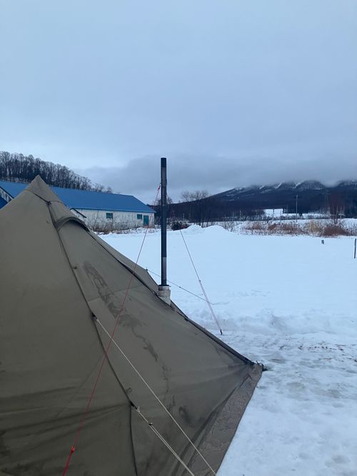 羊蹄山まったく見えず😂 Rusan Village ルサンキャンプ場 グループキャンプ オートサイト siroさんのキャンプブログ CAMPiii（キャンピー） -キャンプ専用SNS キャンプのすべてがここに集まる-