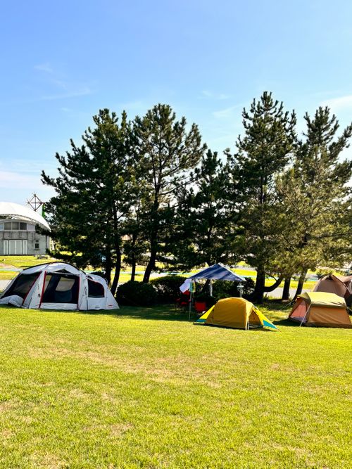 CAMP DE WILD BUNCH FEST.25 山口きらら博記念公園 グループキャンプ フリーサイト あやぴーさんのキャンプブログ CAMPiii(キャンピー) -キャンプ専用SNS キャンプのすべてがここに集まる-