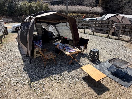 花火キャンプ mizuno camper BASE 富川 ファミリーキャンプ 区画サイト yoji@campさんのキャンプブログ CAMPiii（キャンピー） -キャンプ専用SNS キャンプのすべてがここに集まる-