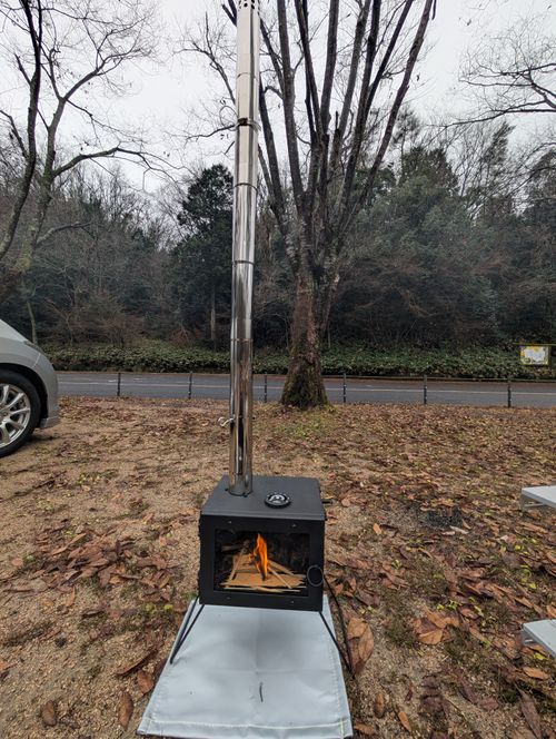 CAMPiii（キャンピー） ともっちさんのキャンプブログ 火入れの儀式(^^) 岩倉ファームパークキャンプ場